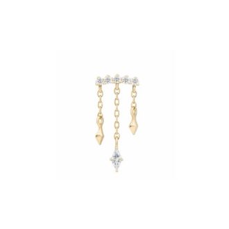 14kt gouden Forward Motion van Buddha Jewelry