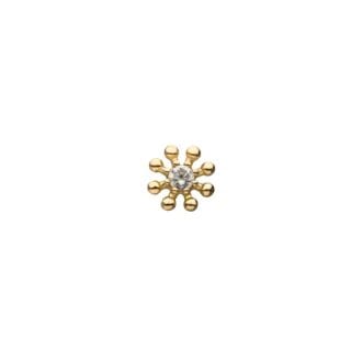 14kt gouden corona met premium zirkonia