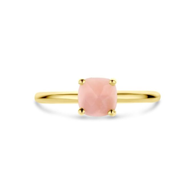 Lara ring roze opaal