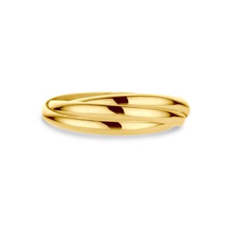 14k gold trinity ring