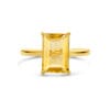 14 kt Gold Loulou Ring Citrine 14 kt Gold Loulou Ring Citrine
