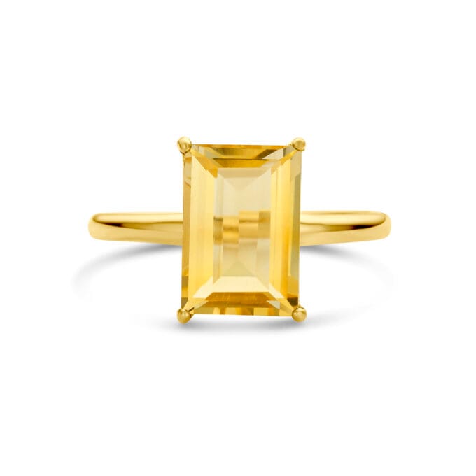 14 kt Gold Loulou Ring Citrine 14 kt Gold Loulou Ring Citrine