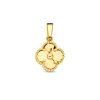 14K gold Fleur charm
