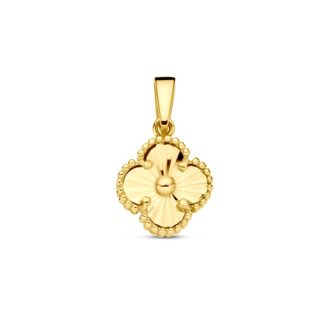 14K gold Fleur charm