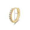 18kt gouden Eternity midi ear Huggies met diamanten van Culet 18kt gouden Eternity midi ear Huggies met diamanten van Culet