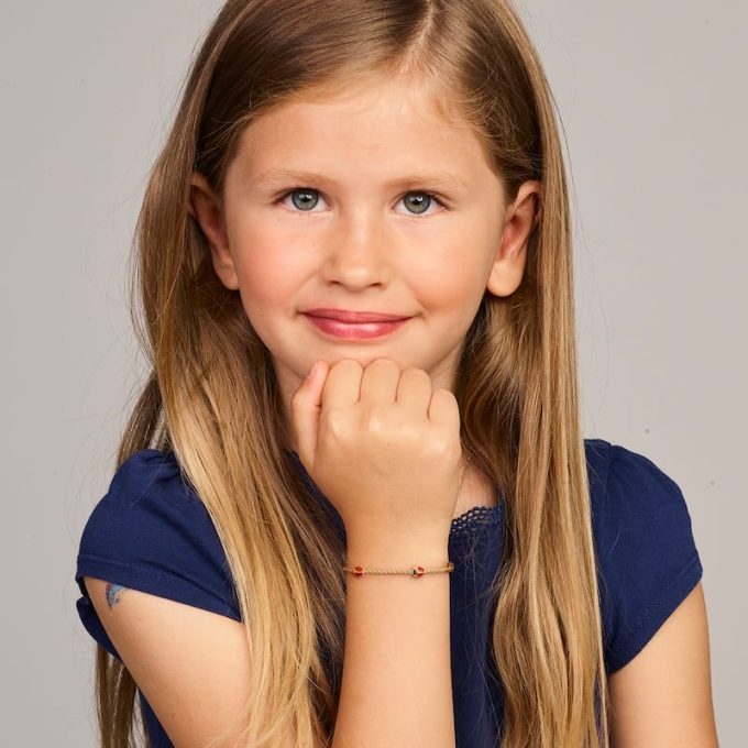 Armband met Lieveheersbeestje