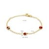 Armband met Lieveheersbeestje