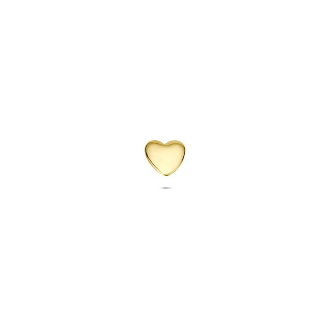 14 kt gouden hartje 4mm